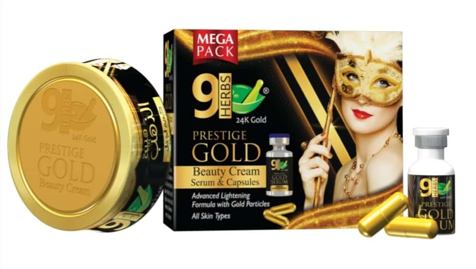 3 IN 1  24K Prestige Gold - 9 HERBS COSMETICS