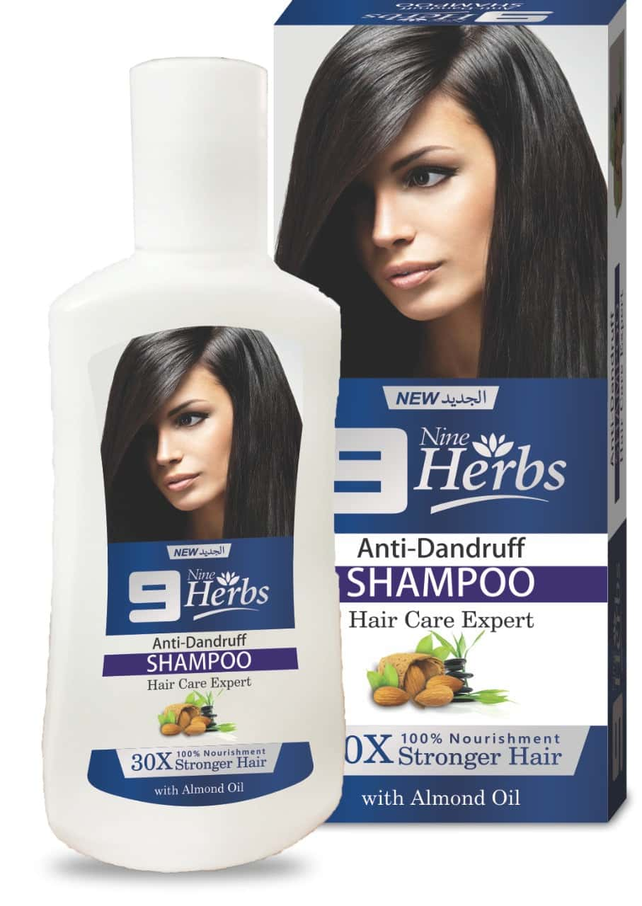 Anti-Dandruff Shampoo with Almond Oil - 9 HERBS COSMETICS