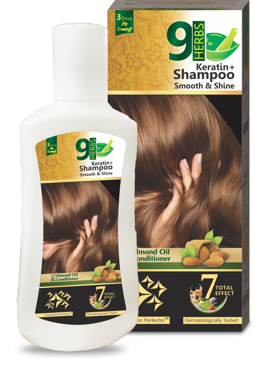 2 IN 1 Shampoo with Almond Oil & Conditioner - 9 HERBS COSMETICS